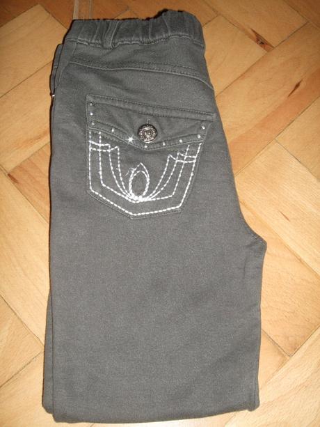 Bavlněné skinny kalhoty zn. b.p.c., bonprix,110