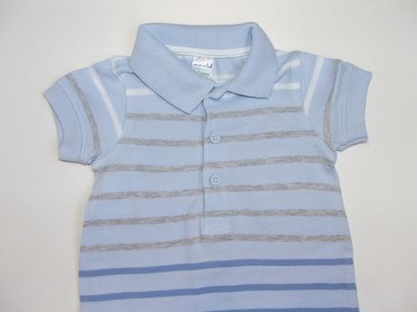 K880 letní pruhovaný overal vel. 62, miniclub,62