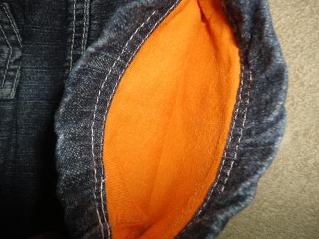 Jako nové vypodložené riflíky c+a, vel. 12-18 měs., c&a,86