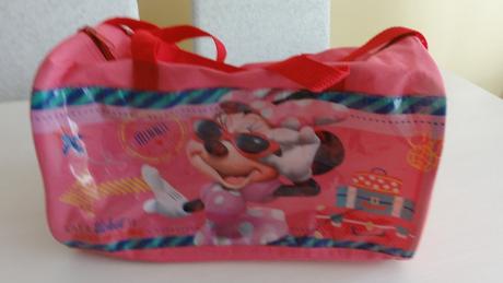 Sportovní taška minnie mouse růžová, 