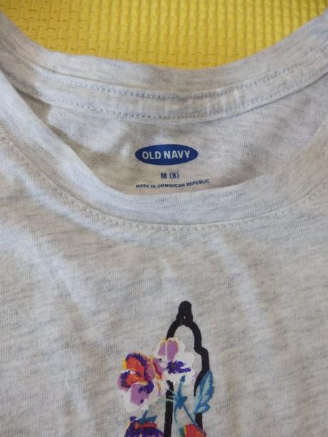 Tričko šedé kr.rukáv old navy, vel. 8 let, old navy,122