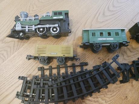 Vláček jezdící dráha.,