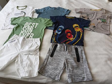 Letní set pro kluky, 128/134, 122–134