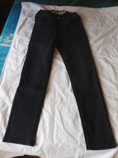 Černé džíny, denim,146