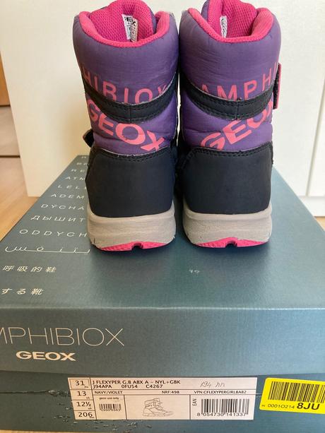 Boty - zimní boty/sněhule geox 29/30, geox,30