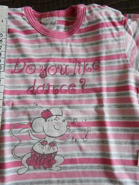 Triko dlouhý rukáv s myškou, tup tup,74