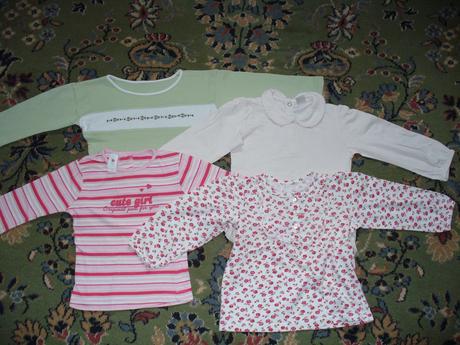 4x tričko vel. 86 zara, c&a, h&m, jopess, zara,86