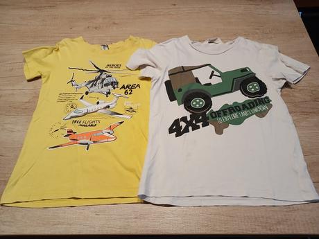 4x tričko na doma vel. 122/128, dopodopo,122