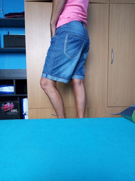Šortky zn."denim tech" vel."38", denim,38