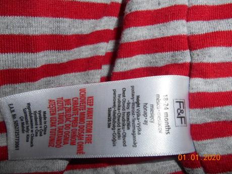 Chlupatá vestička/ vesta, f&f,80