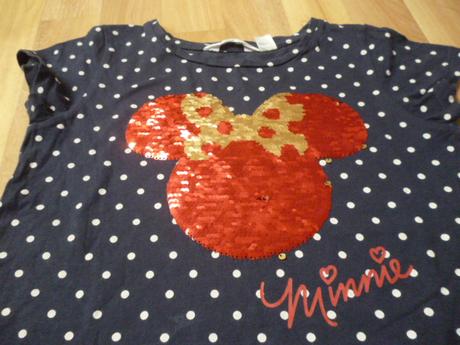 Triko minnie 8-10 h-m, h&m,140