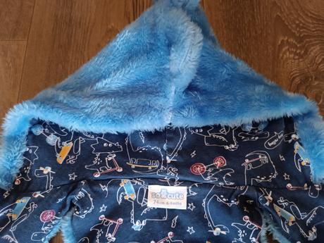 Chlapecká vesta s kapucí, so cute, vel. 74, 74