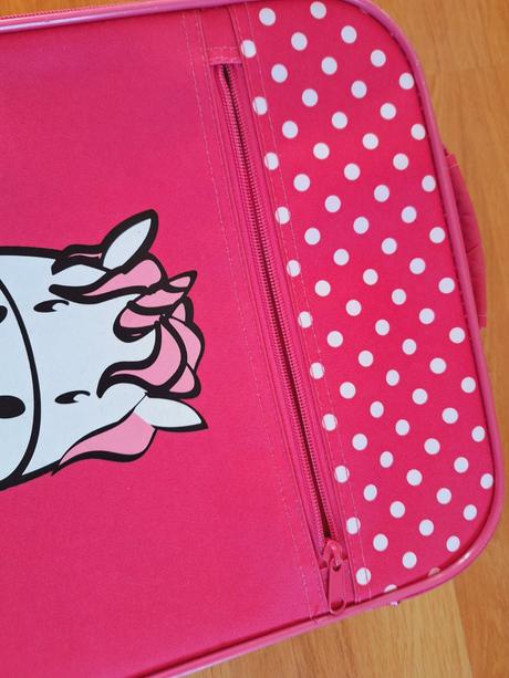 Kufr dětský na kolečkách - nosorožec,