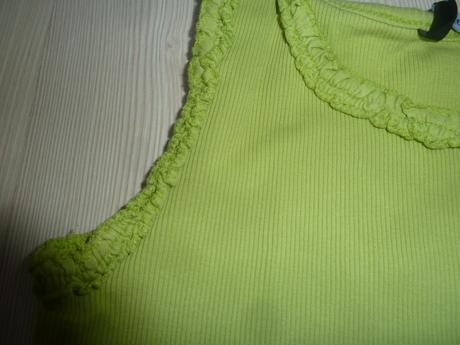 Letní žebrované pružné tílko, george,98