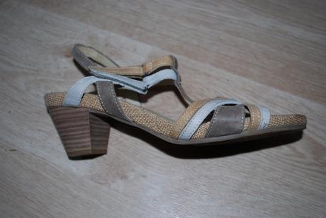 Kožené sandály sandálky caprice, 38