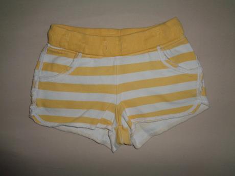 Pruhované kraťasy, marks & spencer,128