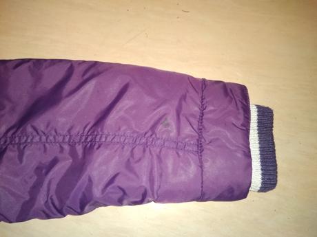 Fialová bunda here&there 134, c&a,134