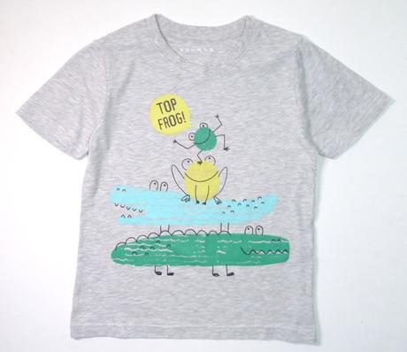 Bavlněné tričko 110/116, nutmeg,110