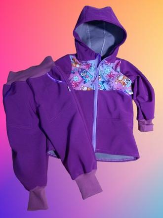 Souprava ze softshellu, 92