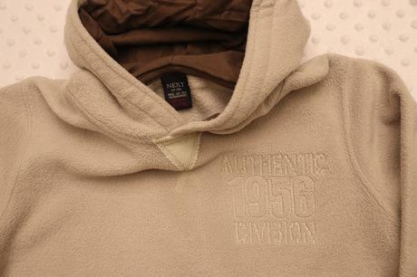 Fleecová mikina s kapucí next, next,116