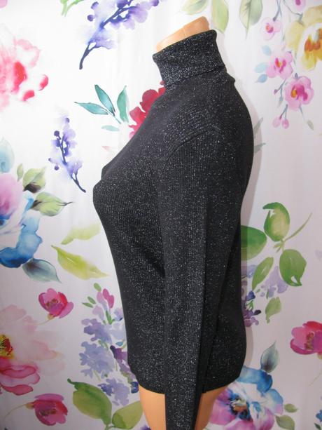 Dámský černý pružný rolák s.oliver, s.oliver,l