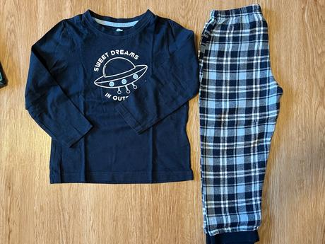 Chlapecký set 13+11 ks - trika, roláky, pyžama, 86–98