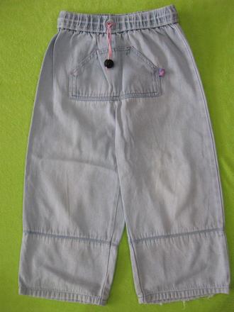 3/4 džínové kalhoty, 122