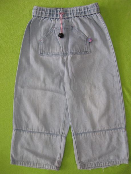 3/4 džínové kalhoty, 122