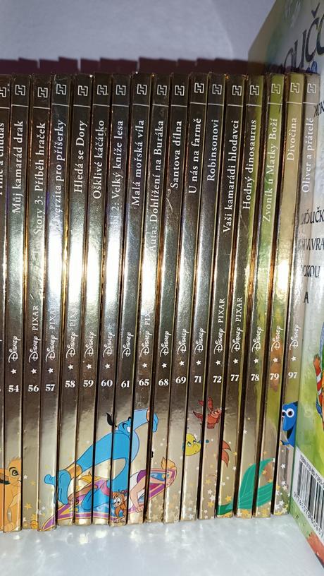 Disney - zlatá sbírka pohádek kus 40 kč, 