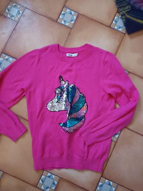 Svetr s jednorožcem - 140, sinsay,140