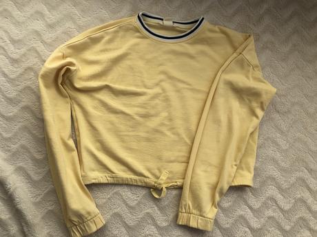 Zluta mikina 158/164, h&m,158