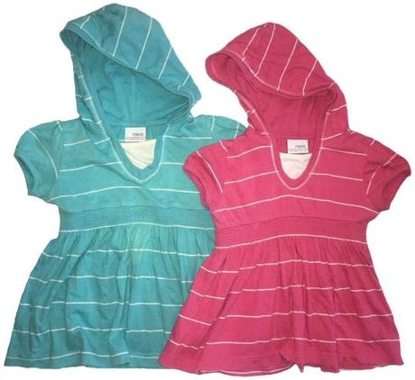 Letní tunika-top-triko tyrkys modrá či růžová 2-3y, next,98