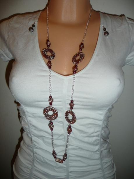 Set řetízek - náhrdelník + náušnice, 