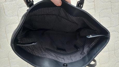 Černá větší kabelka tom tailor - sleva, tom tailor