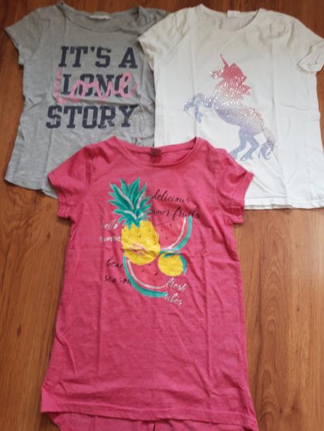 10x trika trička triko tričko i jednotlivě 146/152, 146