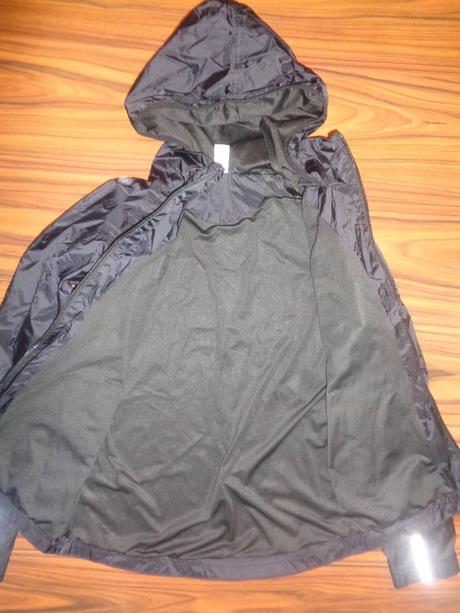 Luxusní černá šusťáková bunda, south,s