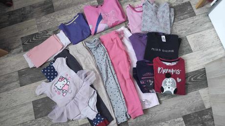 Mix/balík 17ks dívčí 110/116-122, 104–116