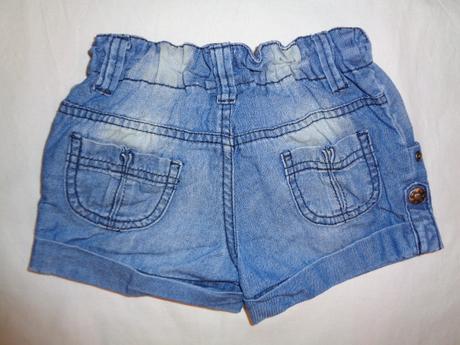 Luxusní letní komplet - kraťasy s motýlem a tílko, 92