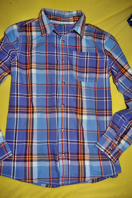 Košile benetton 158, bavlna,kvalita, benetton,158