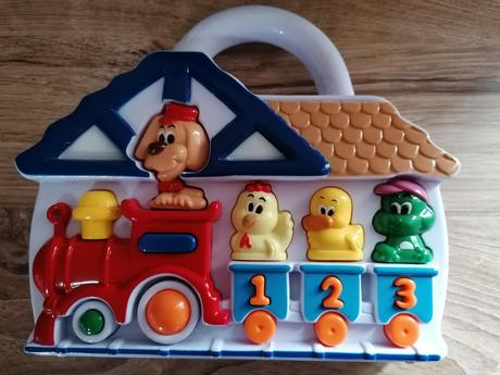 Hrací vláček se zvířátky, 