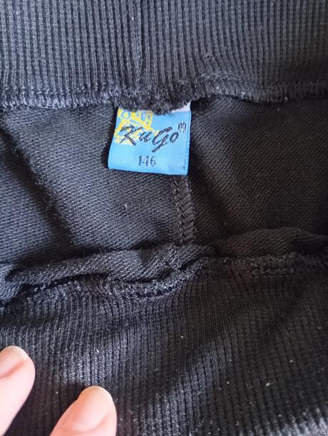 Bavlněné tepláky kugo vel 146 s reflexními prvky, kugo,146