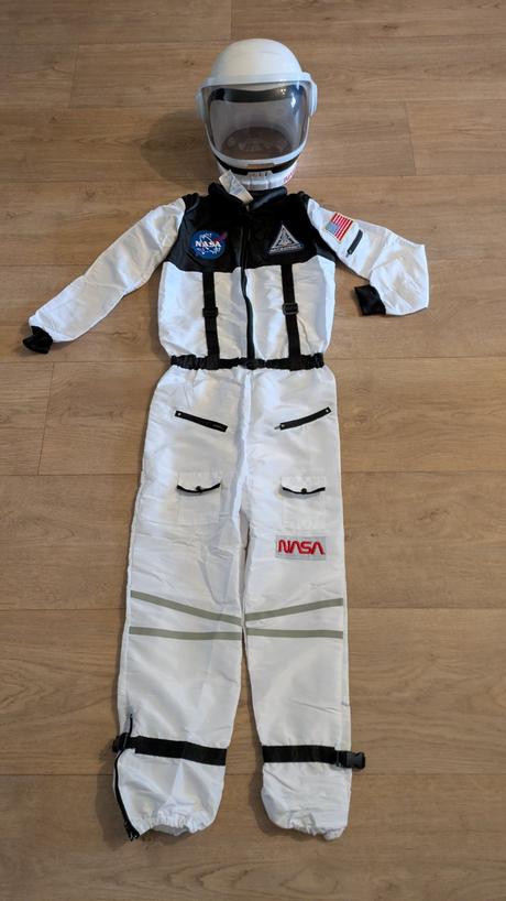 Ka375 karnevalový kostým kosmonaut na 10 - 12 let,