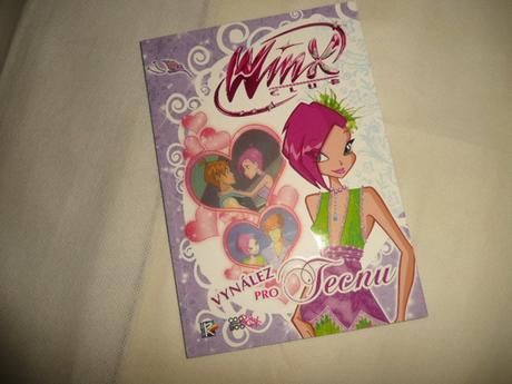 Knížka winx club tecna vynález pro tecnu,