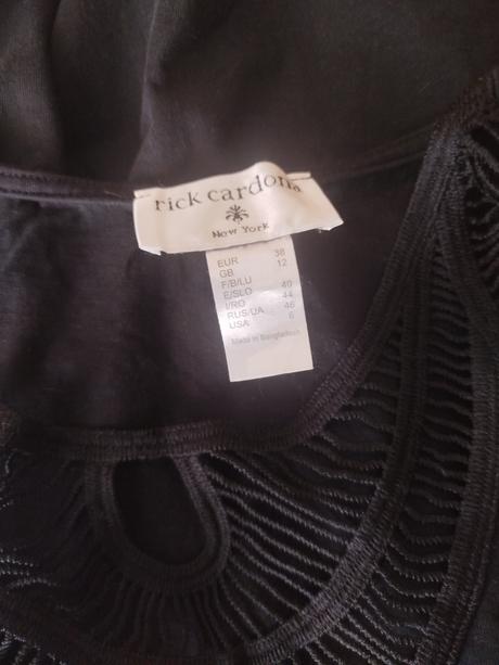 Tílko zn. rick cardona vel.38, 38