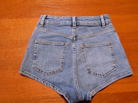 Dívčí džínové šortky vel 140-146, denim,146