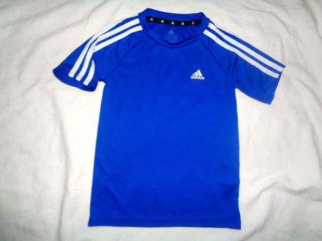 Krásné modré funkční tričko adidas - aeroready, adidas,128