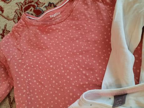 3x dívčí tričko 110/116, lupilu,110