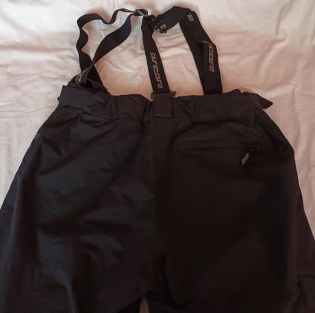 Lyžařské kalhoty černé arcore, xl