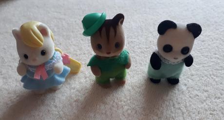 Sylvanian families carousel - kolotoč - 3 figurky, 