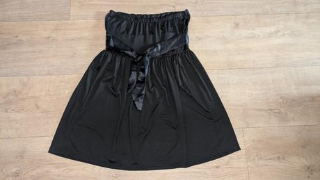 E275 černé plesové šaty vel. s, s